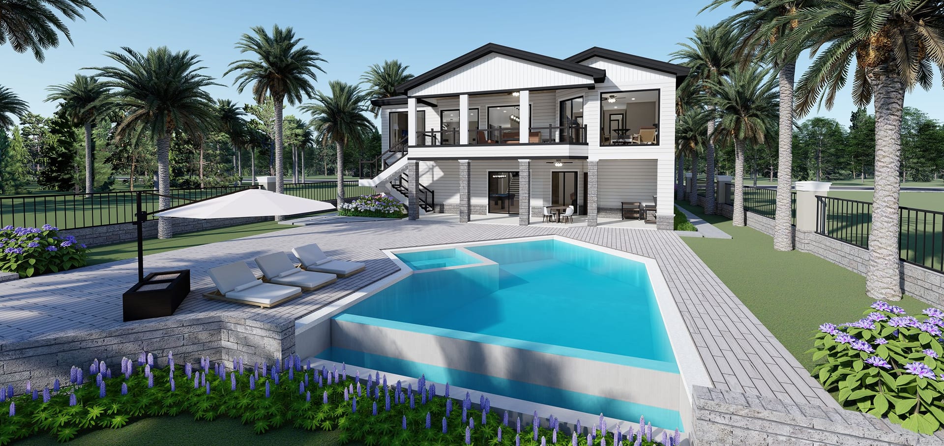 Aella rear facade