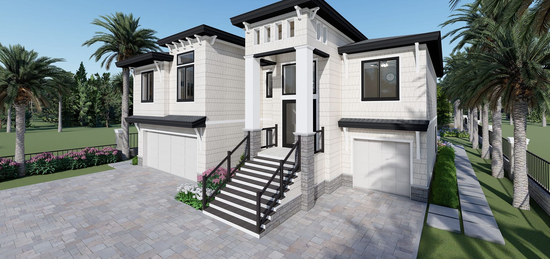 Aella side-front facade