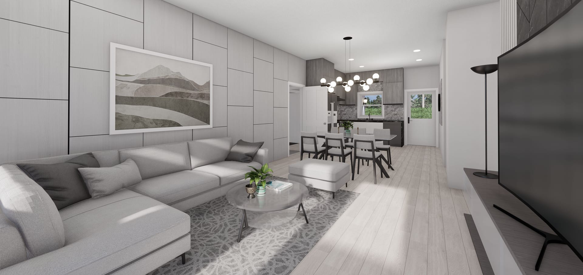 Aeson M1 living area, alternate view