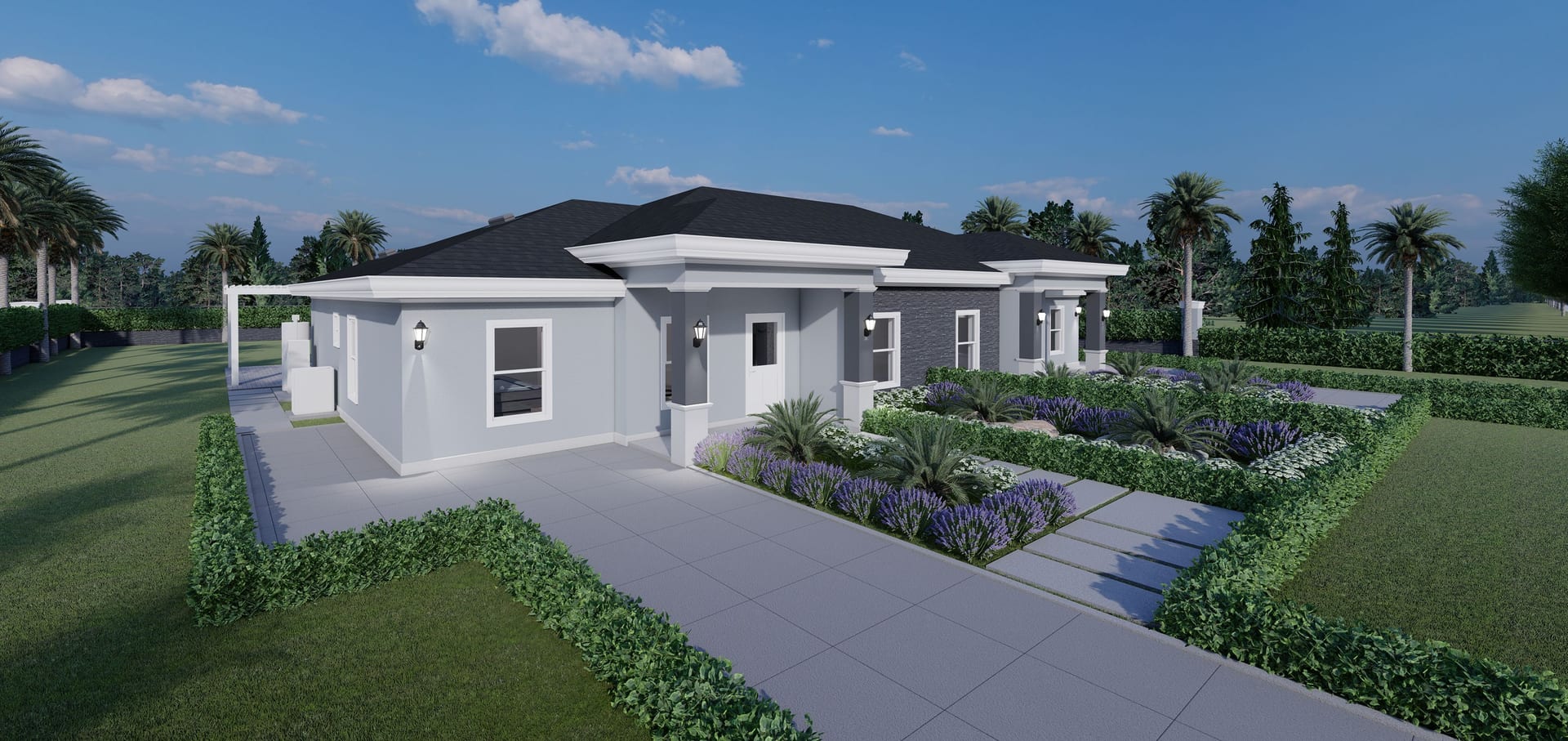 Aeson OP1 (No Garage) front-side facade