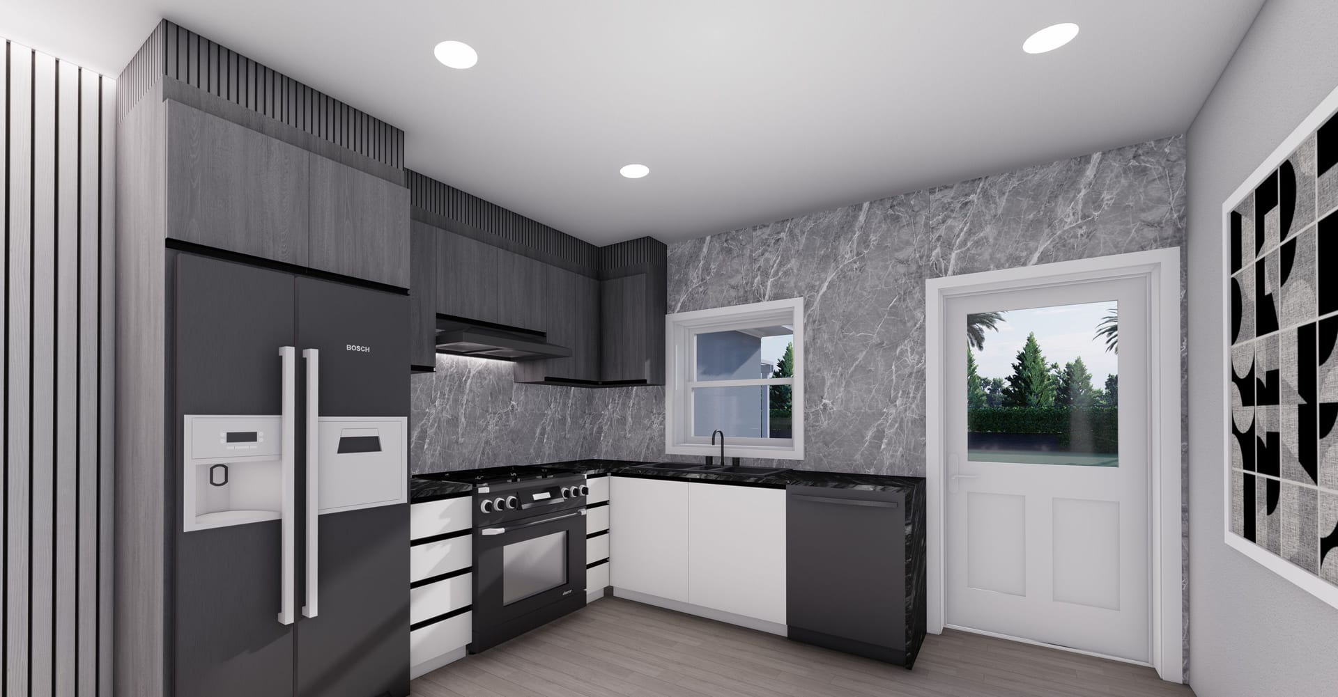 Aeson OP1 (No Garage) kitchen