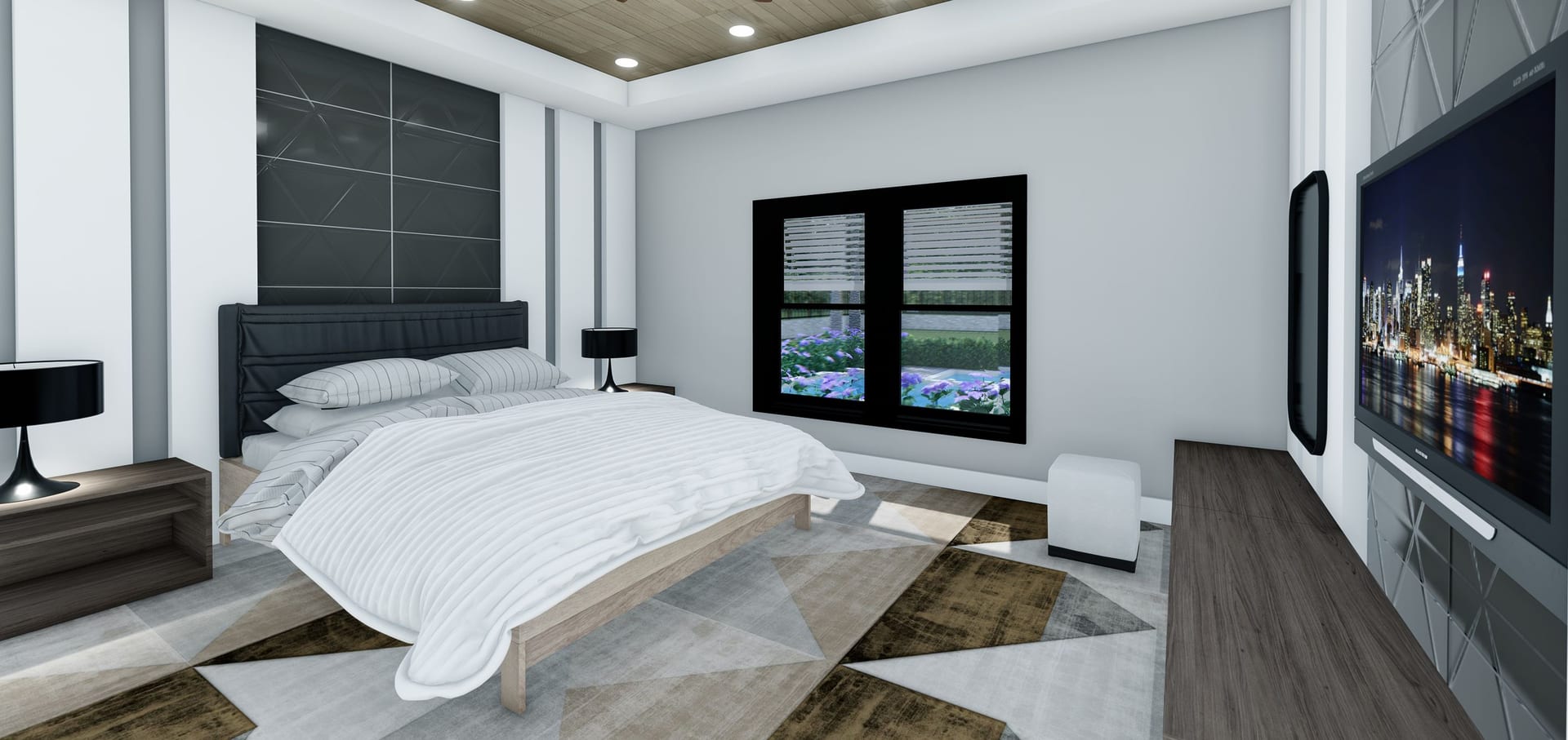 Aether master bedroom