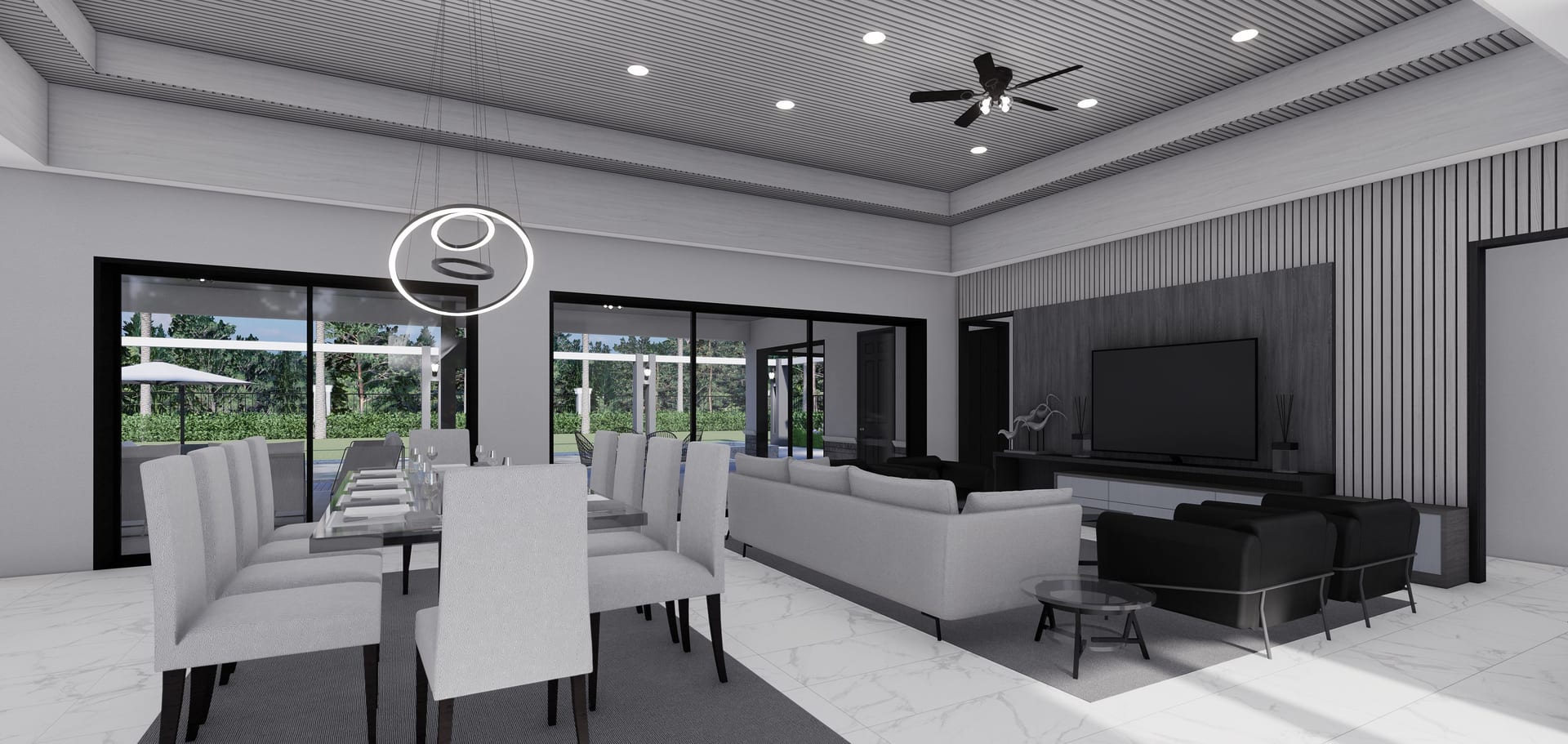 Aion M1 living area