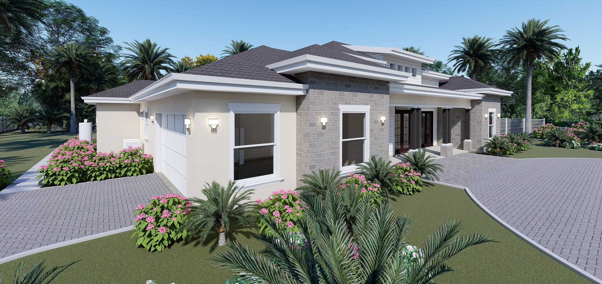 Aion side-front facade