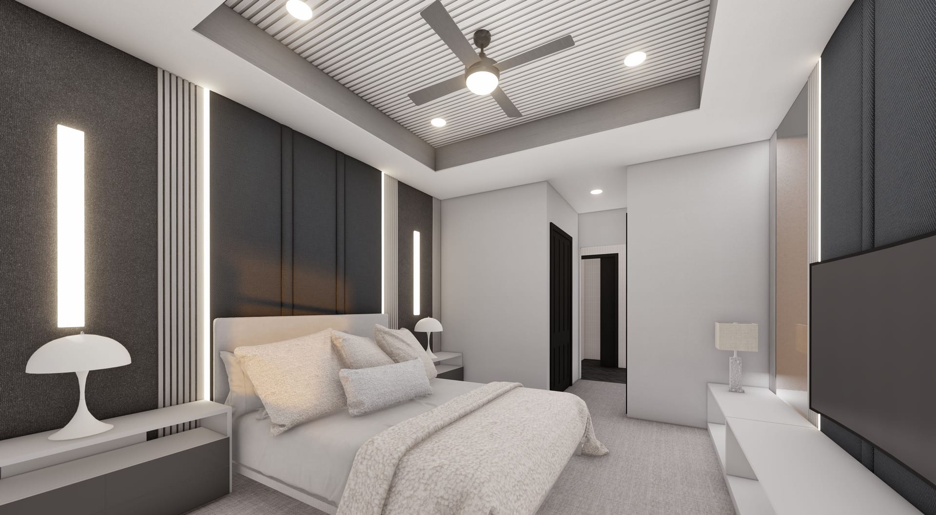 Alcyone M1 master bedroom