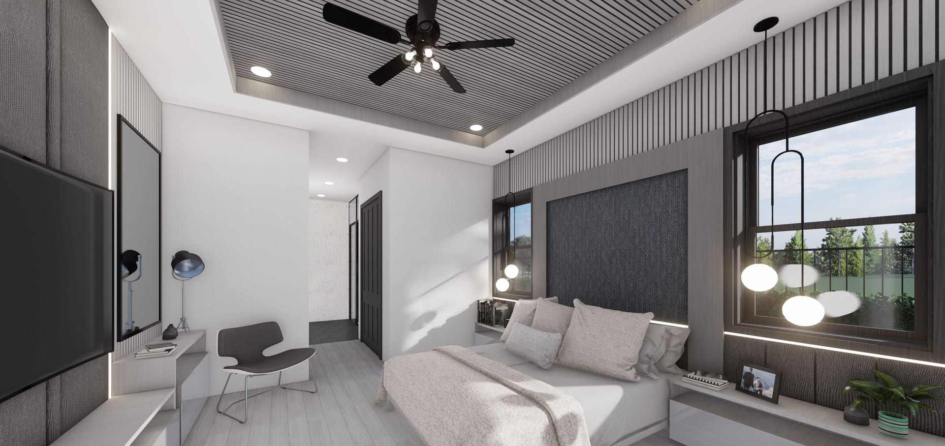 Alcyone M2 master bedroom