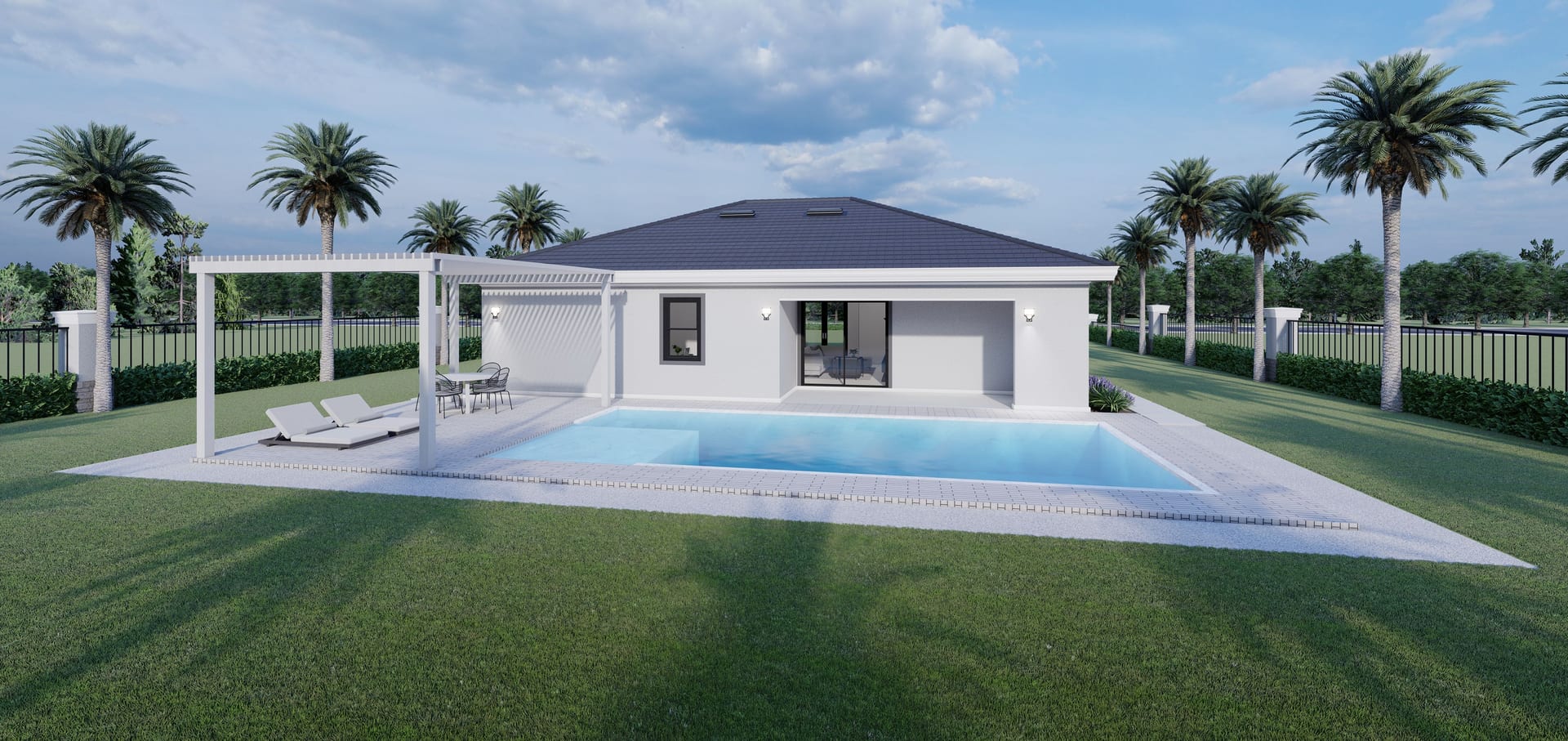 Alcyone M2 rear facade