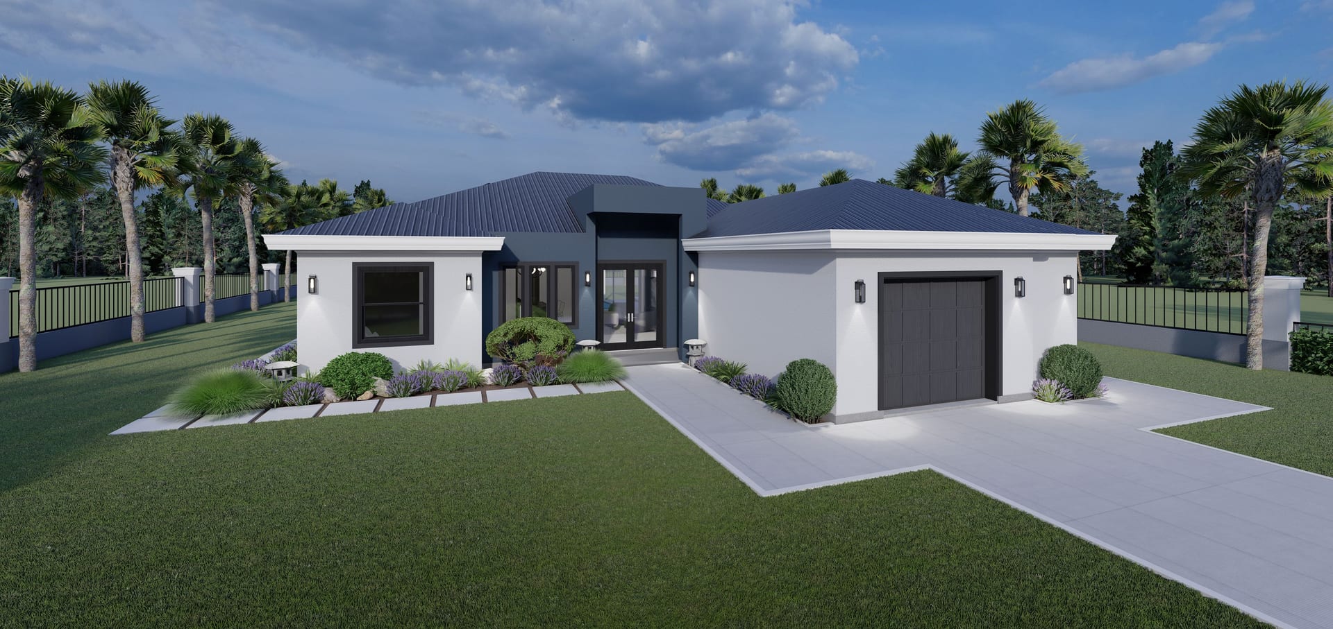 Alcyone M3 front-side facade