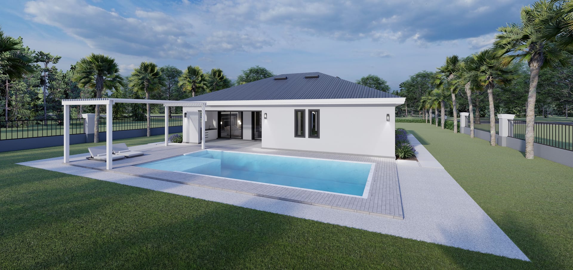 Alcyone M3 rear facade
