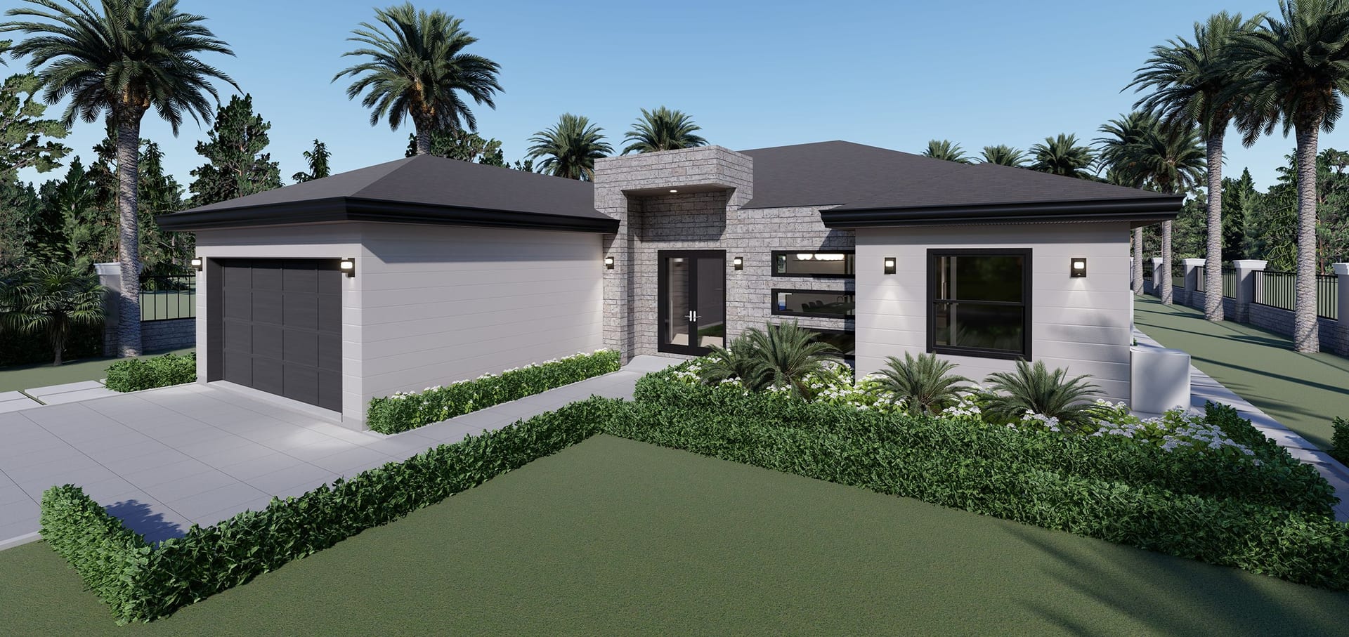 Alcyone front-side facade