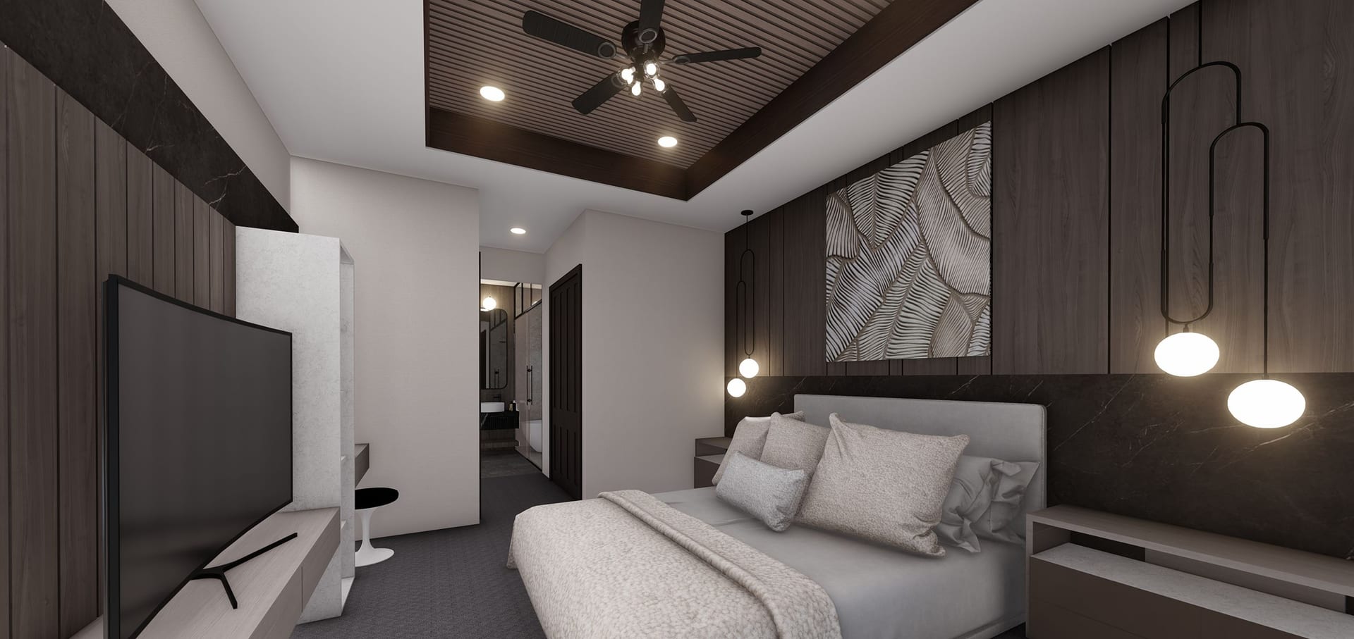 Alcyone master bedroom
