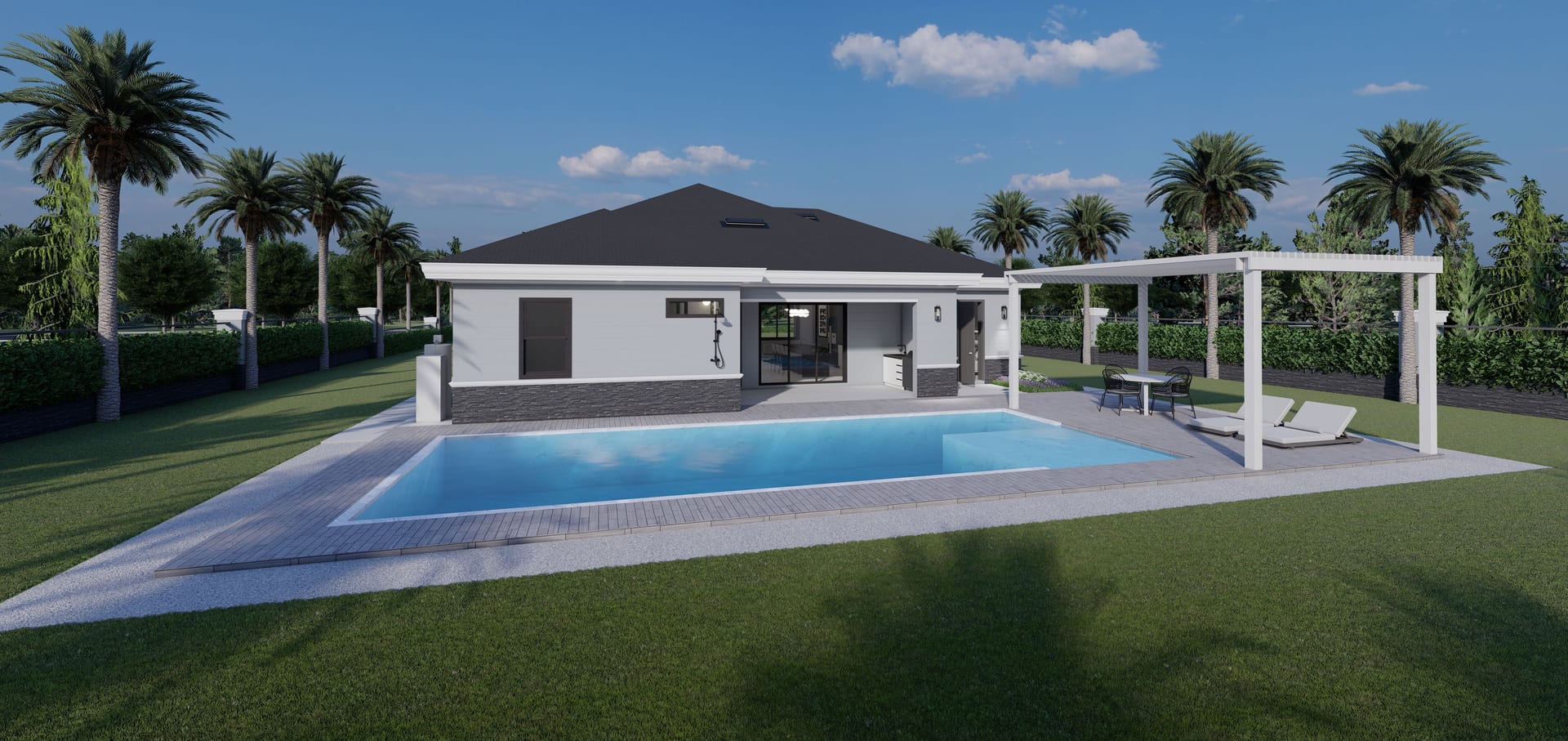 Amantea M1 rear facade