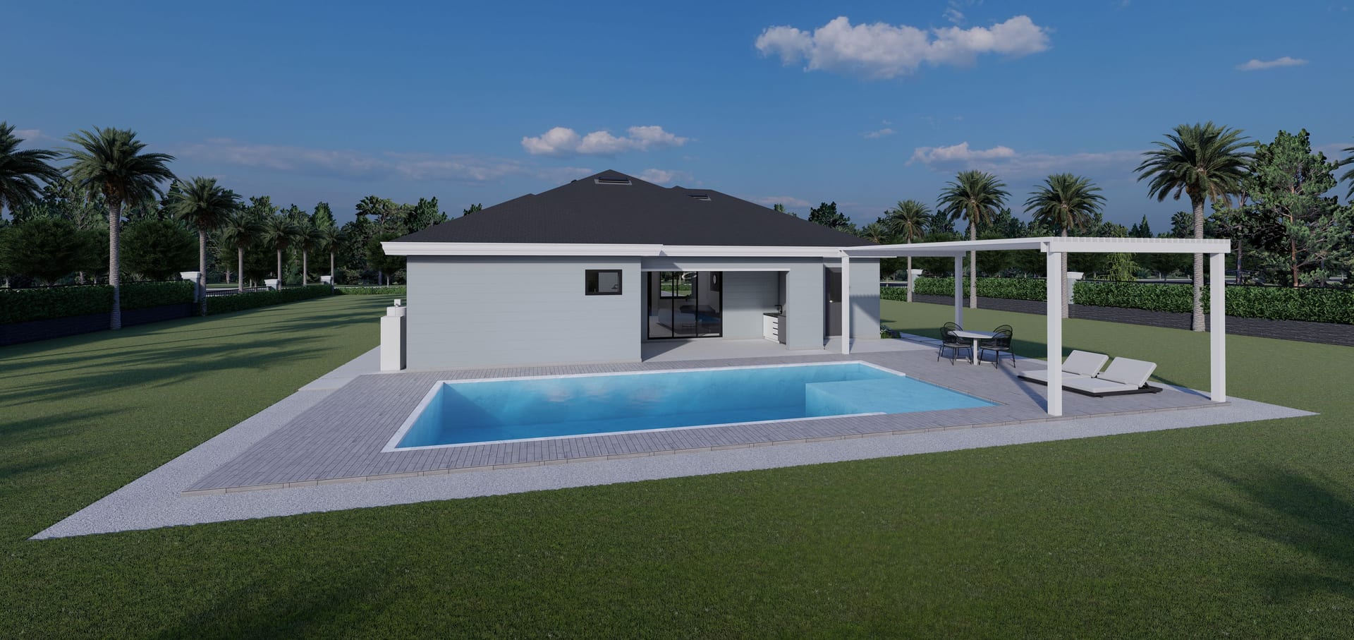 Amantea M2 rear facade