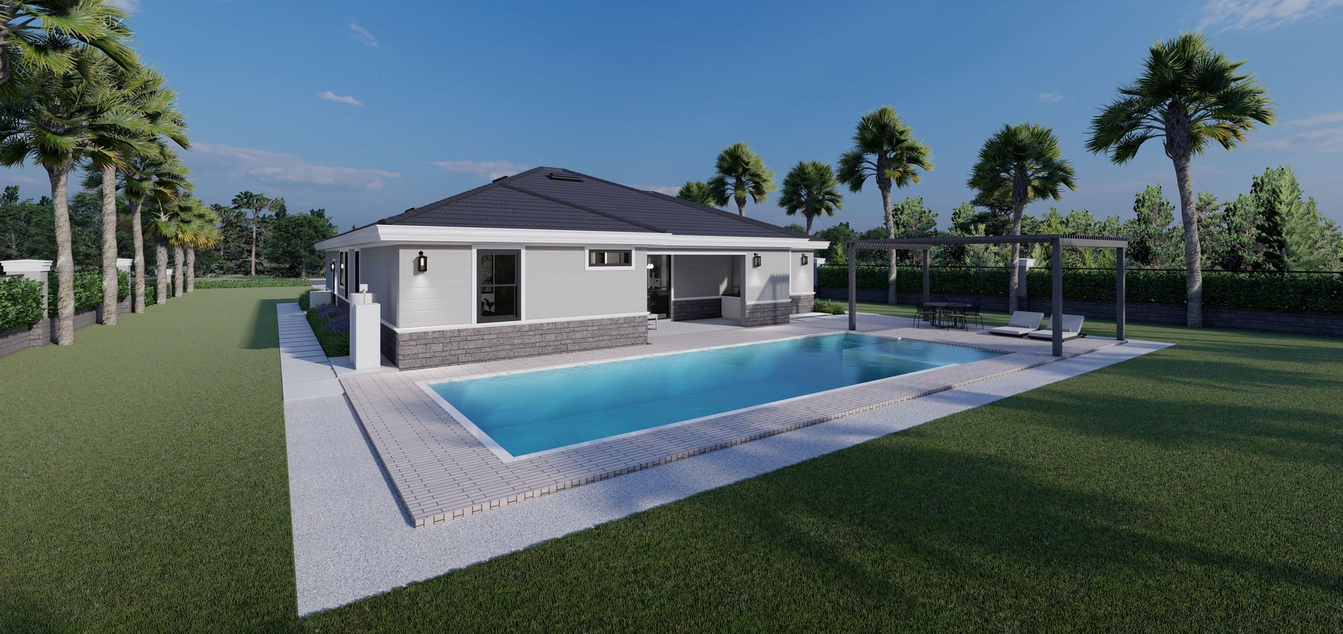Amantea M4 rear facade