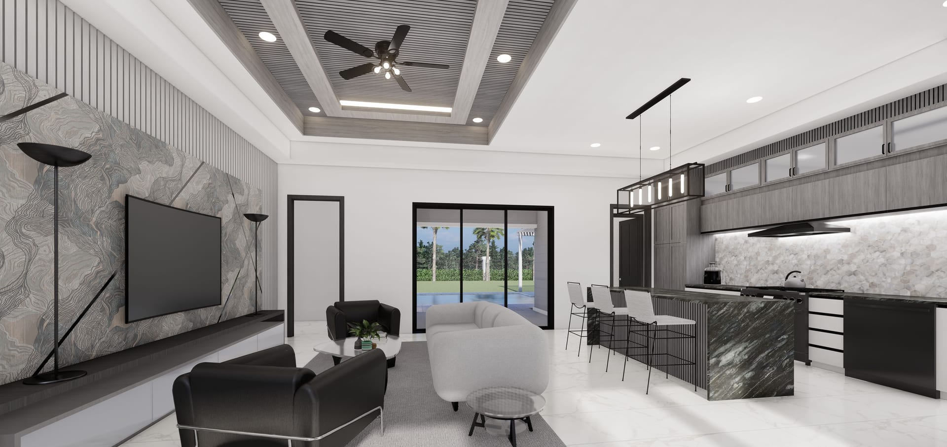 Amantea M5 living area, alternate view