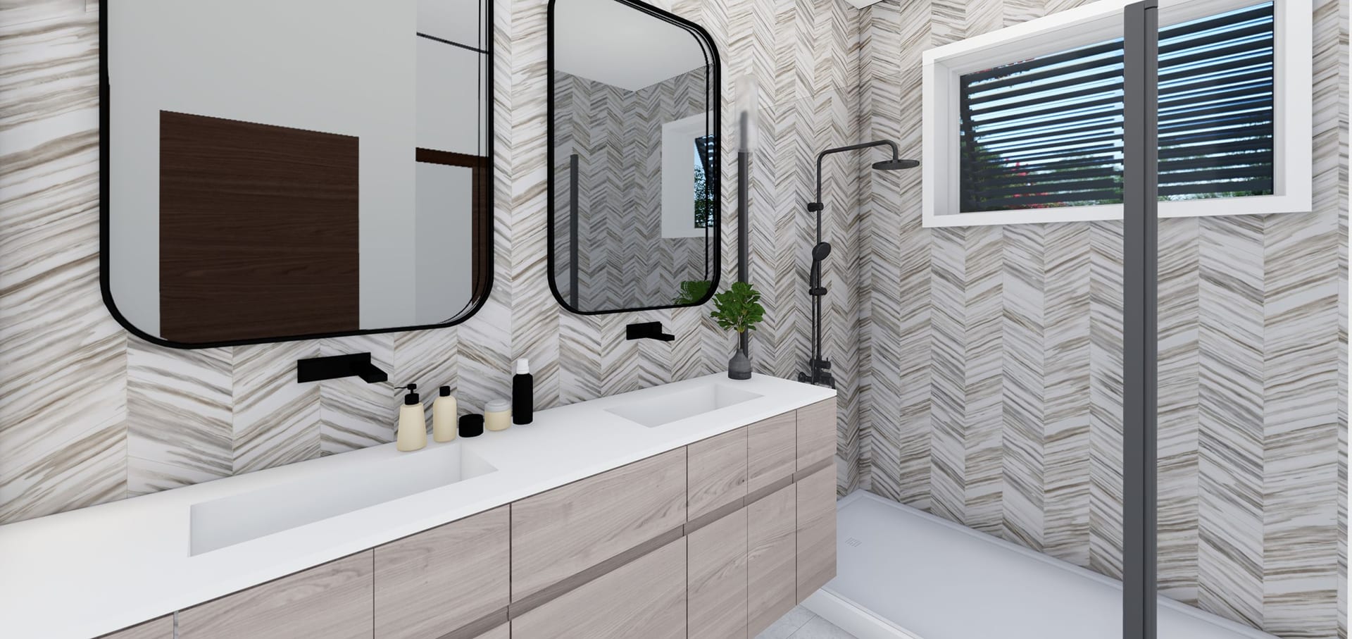 Amymone M2 master bath
