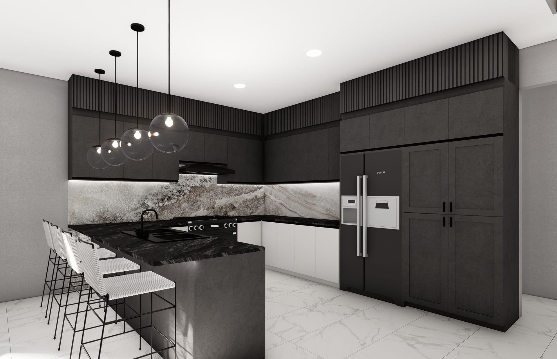 Amymone M4 OP1 kitchen