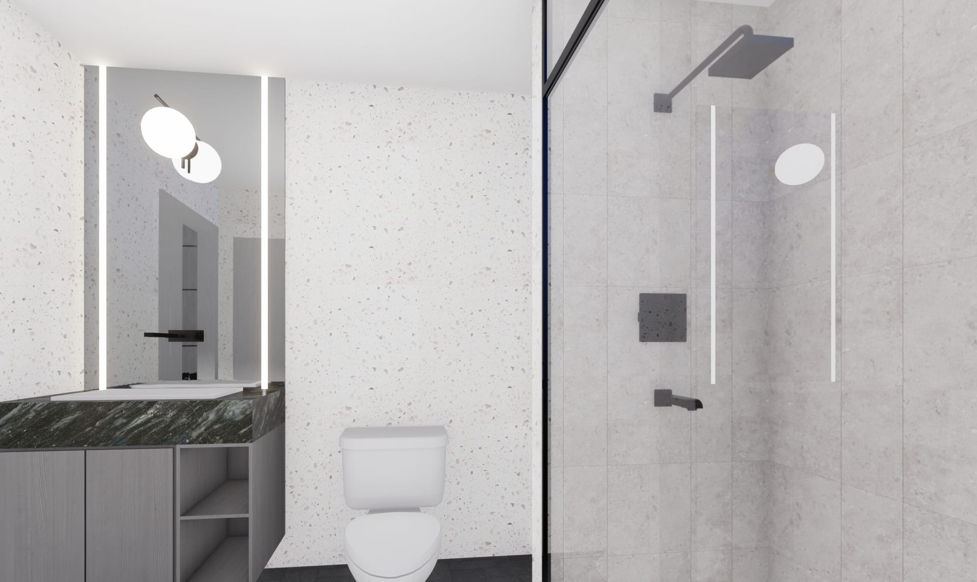 Angelia M1 master bath