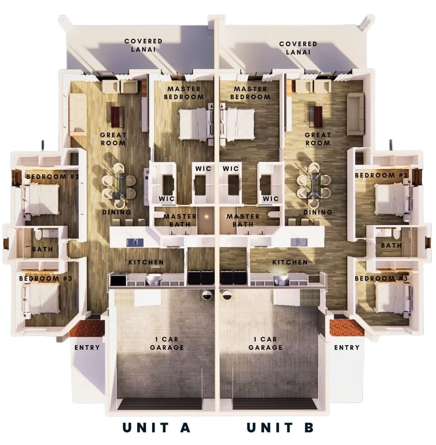Antheia 2D floor plan with dimensions