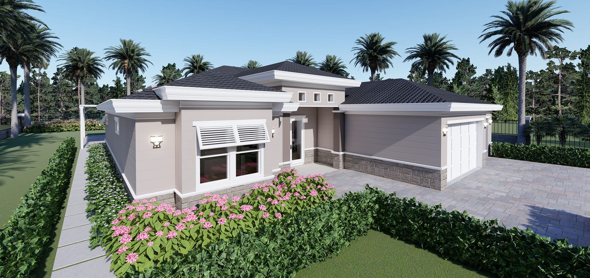 Argus M1 3C Garage front-side facade