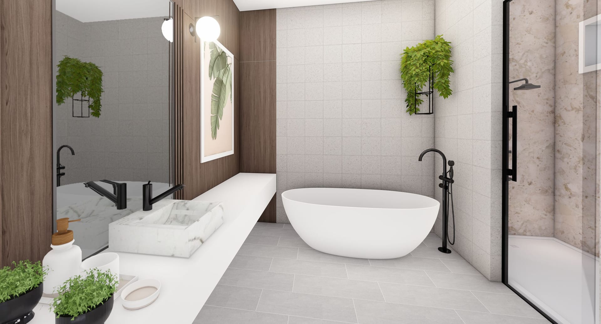 Argus M1 3C Garage master bath