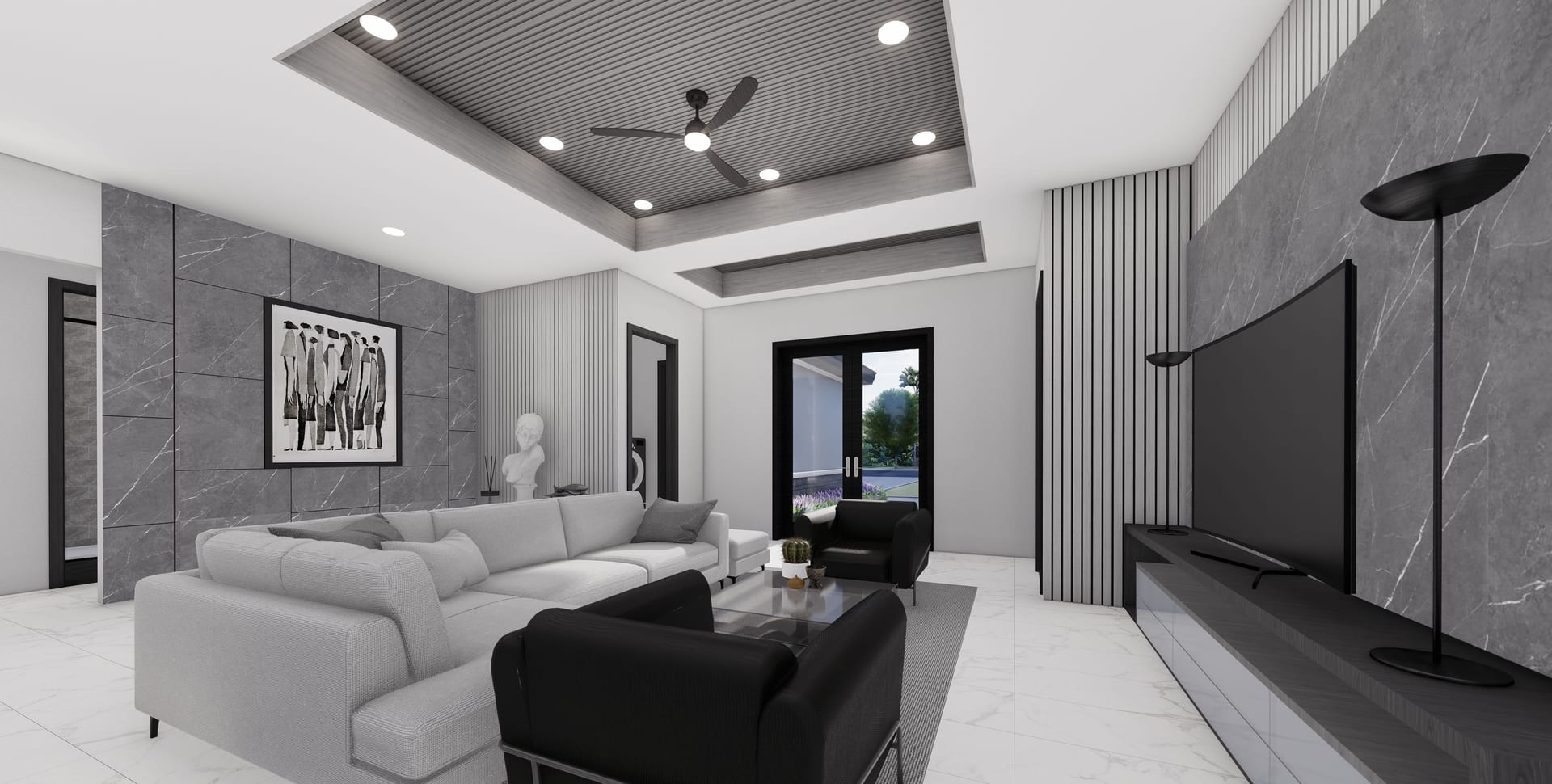Argus M3 living area