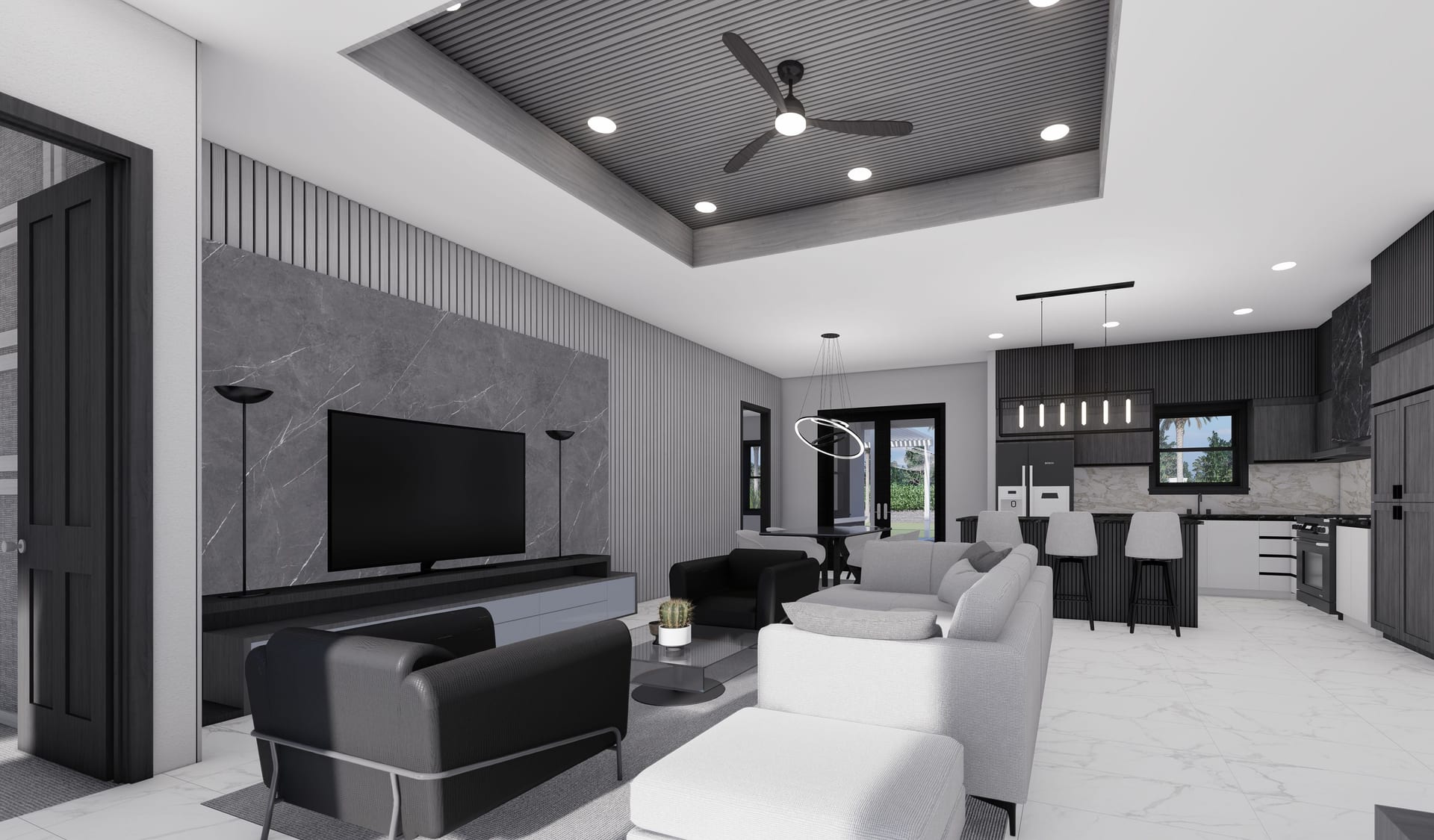Argus M3 living area, alternate view