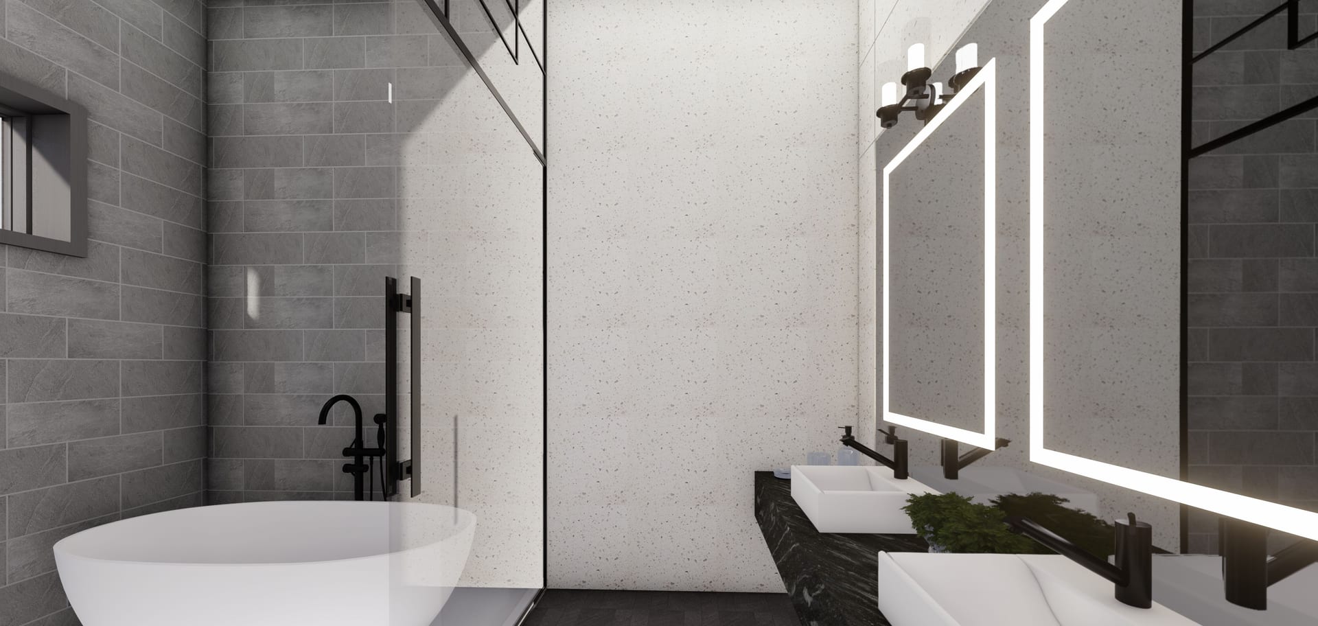 Arktos M1 master bath