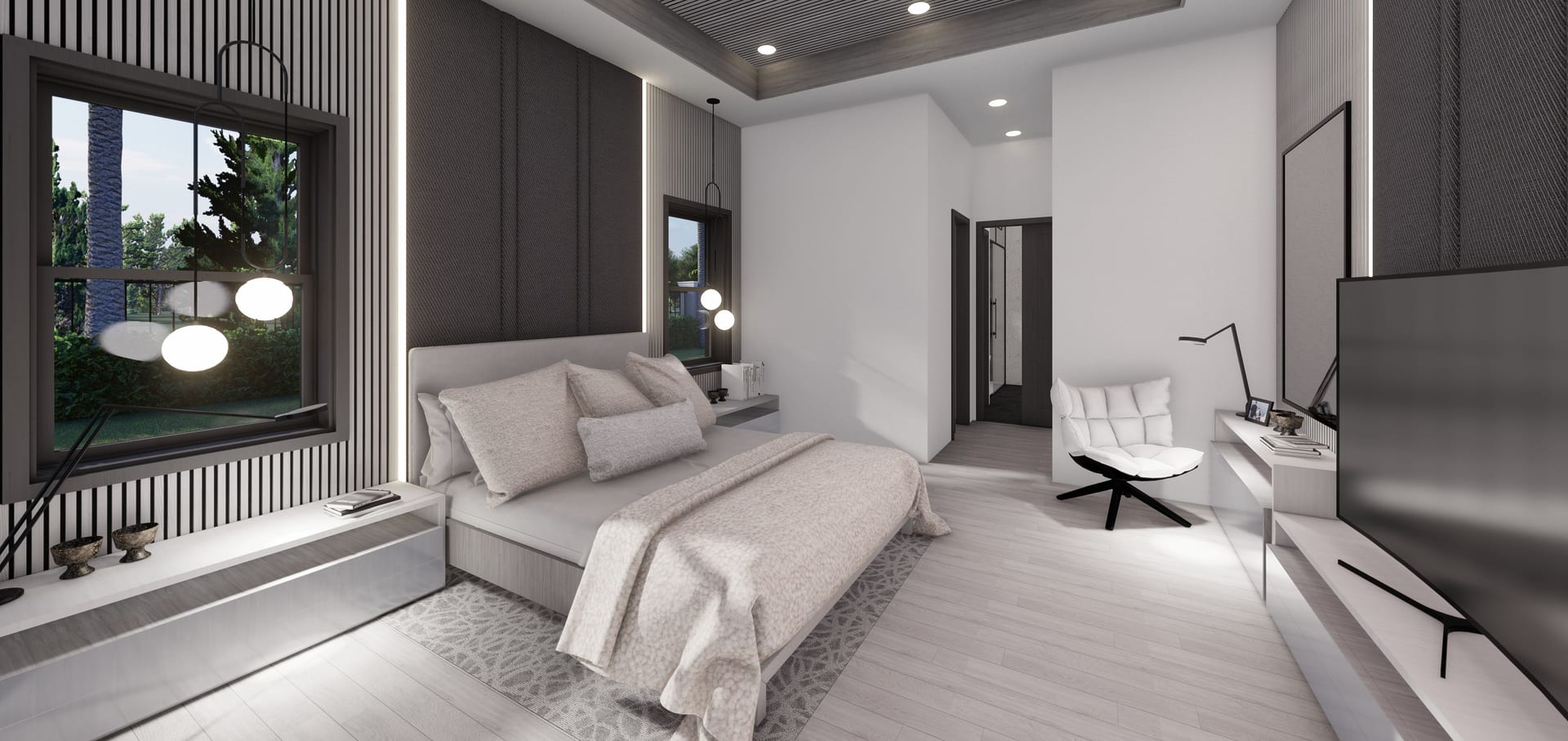 Arktos M1 master bedroom