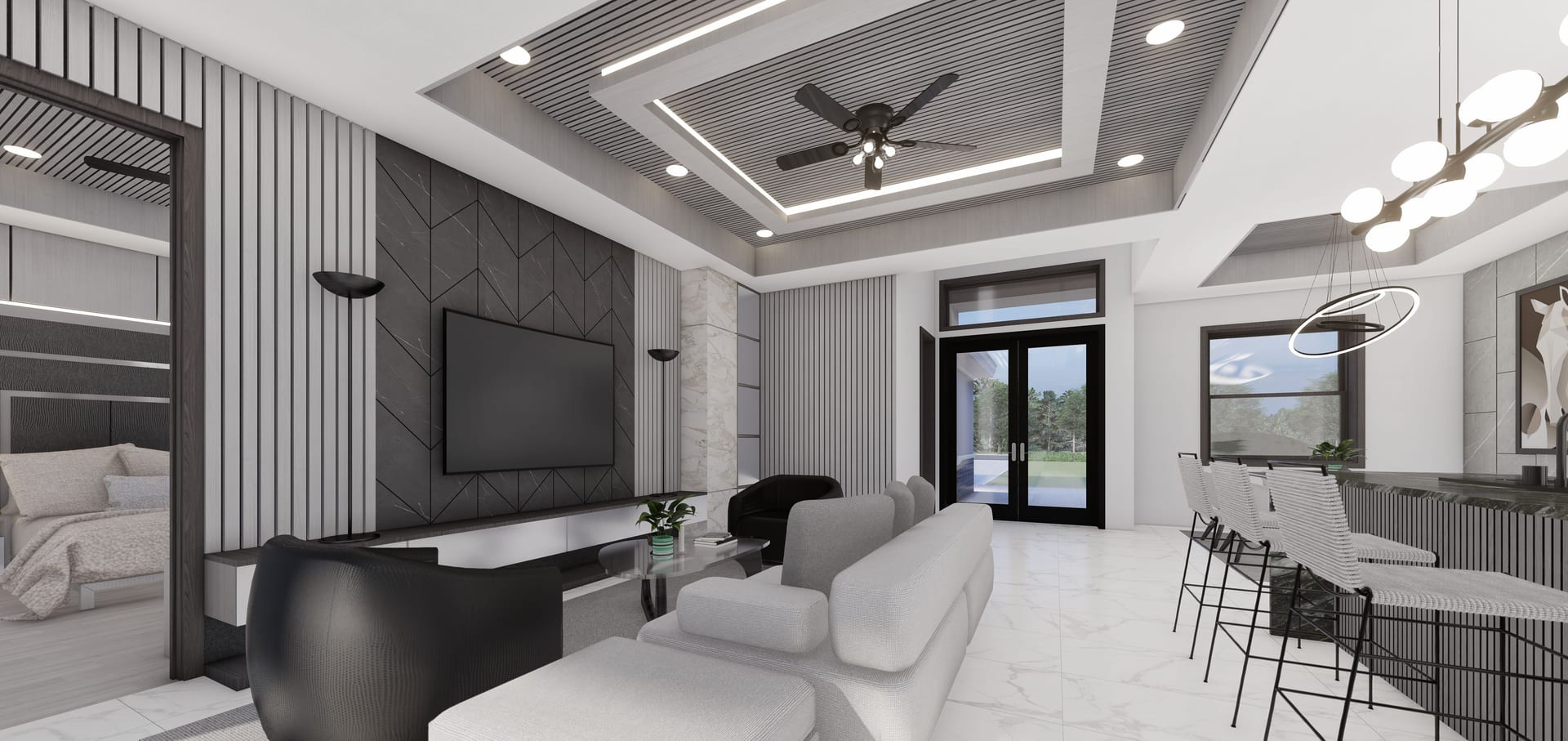 Astrape living area