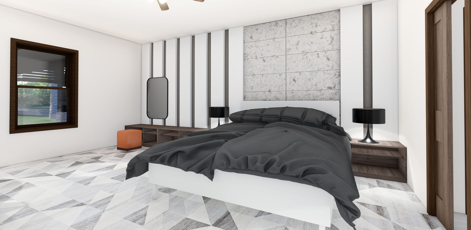 Atalanta M1 master bedroom
