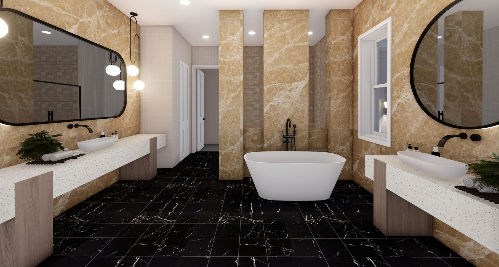 Attis master bath