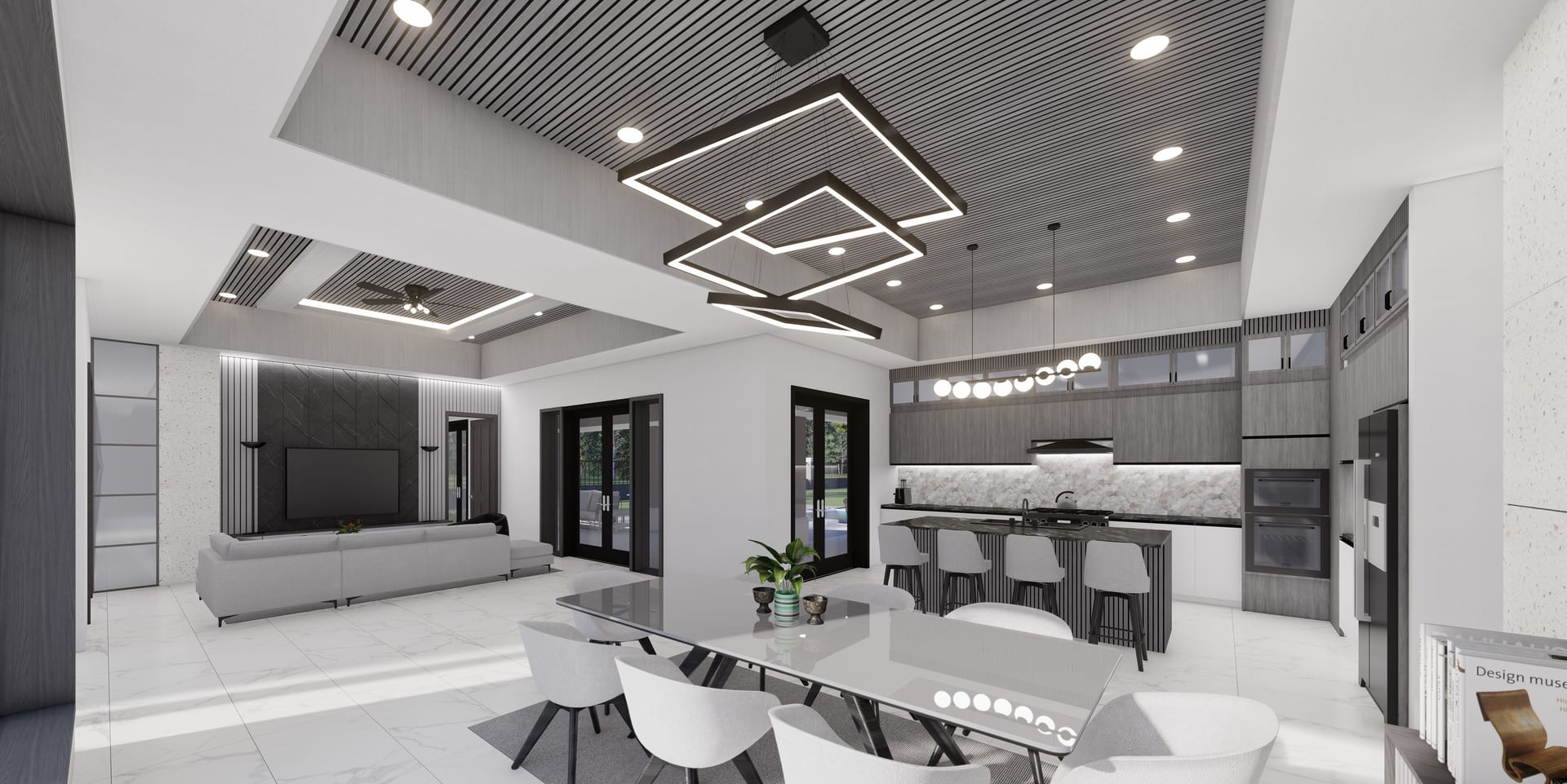 Bayate M1 living area, alternate view