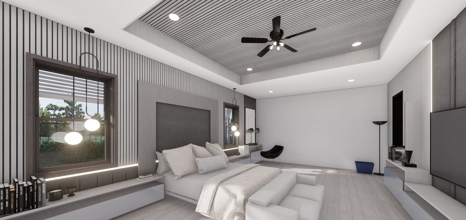 Cadmus M1 master bedroom