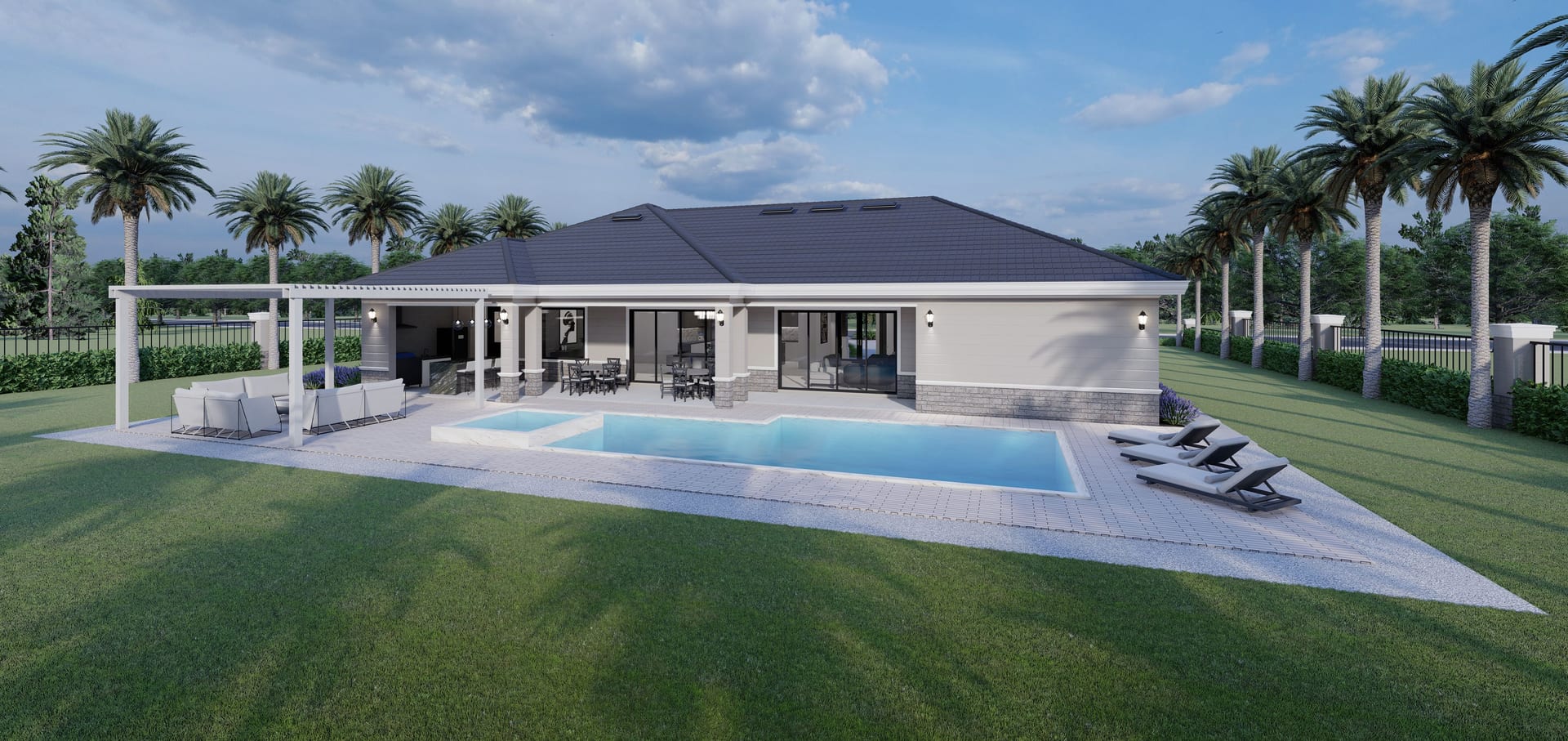 Cadmus M1 rear facade