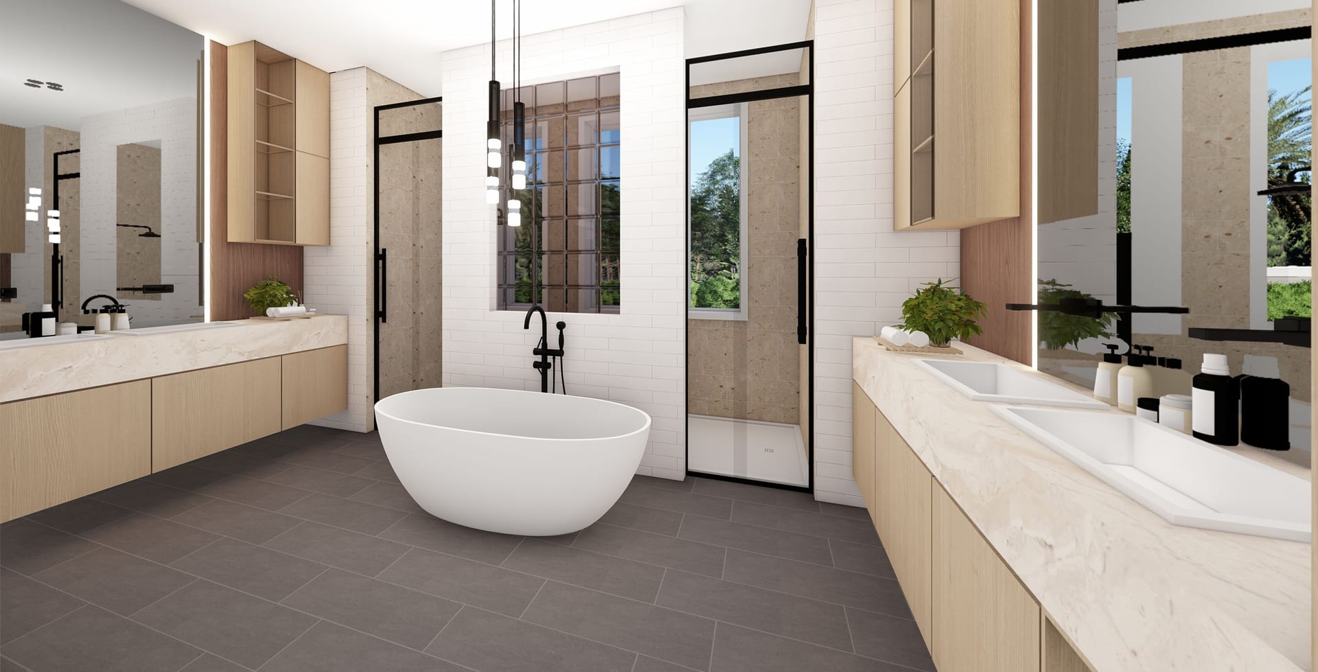 Cadmus master bath