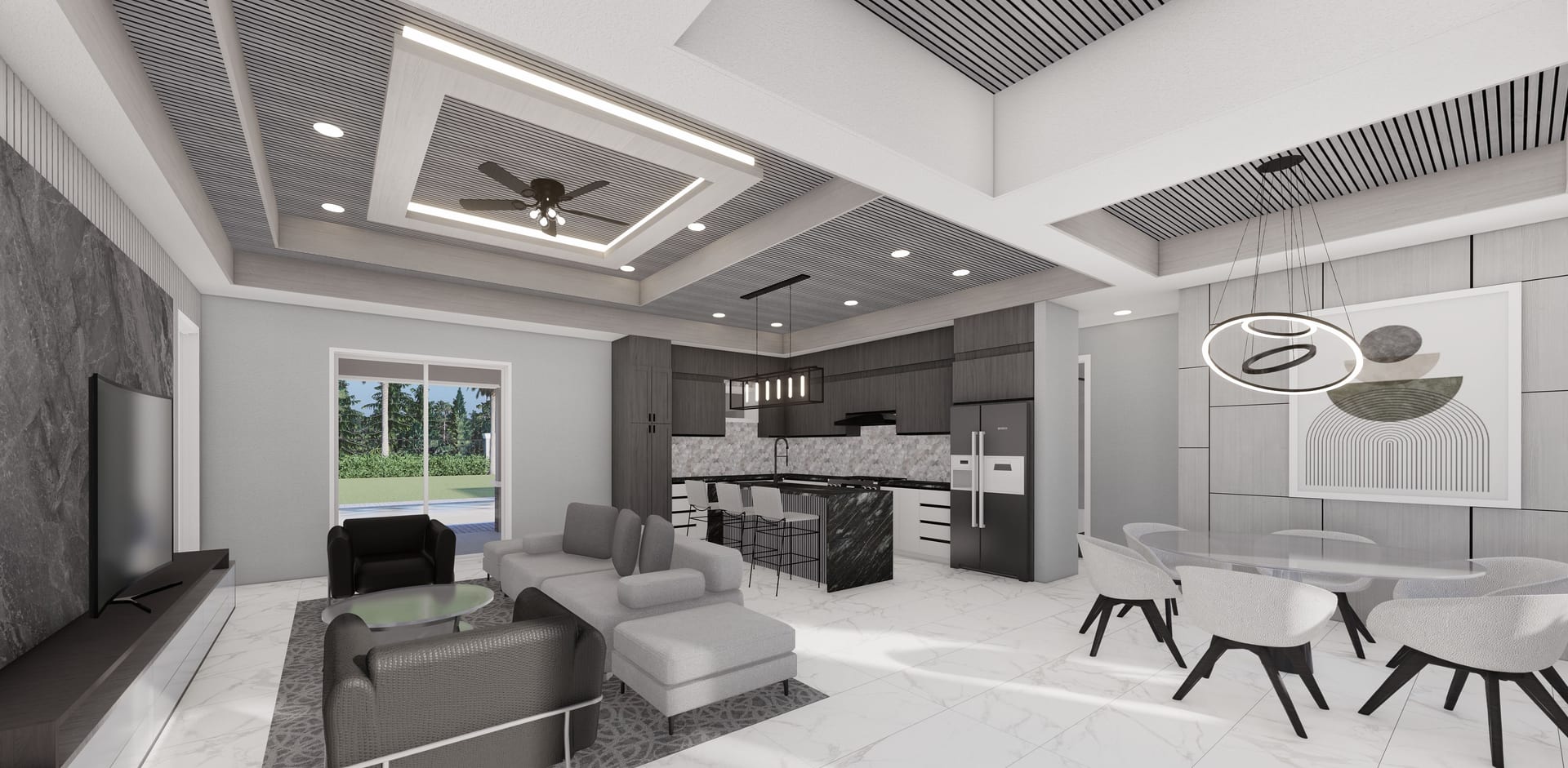 Caeneus M1 Op. ADU living area, alternate view