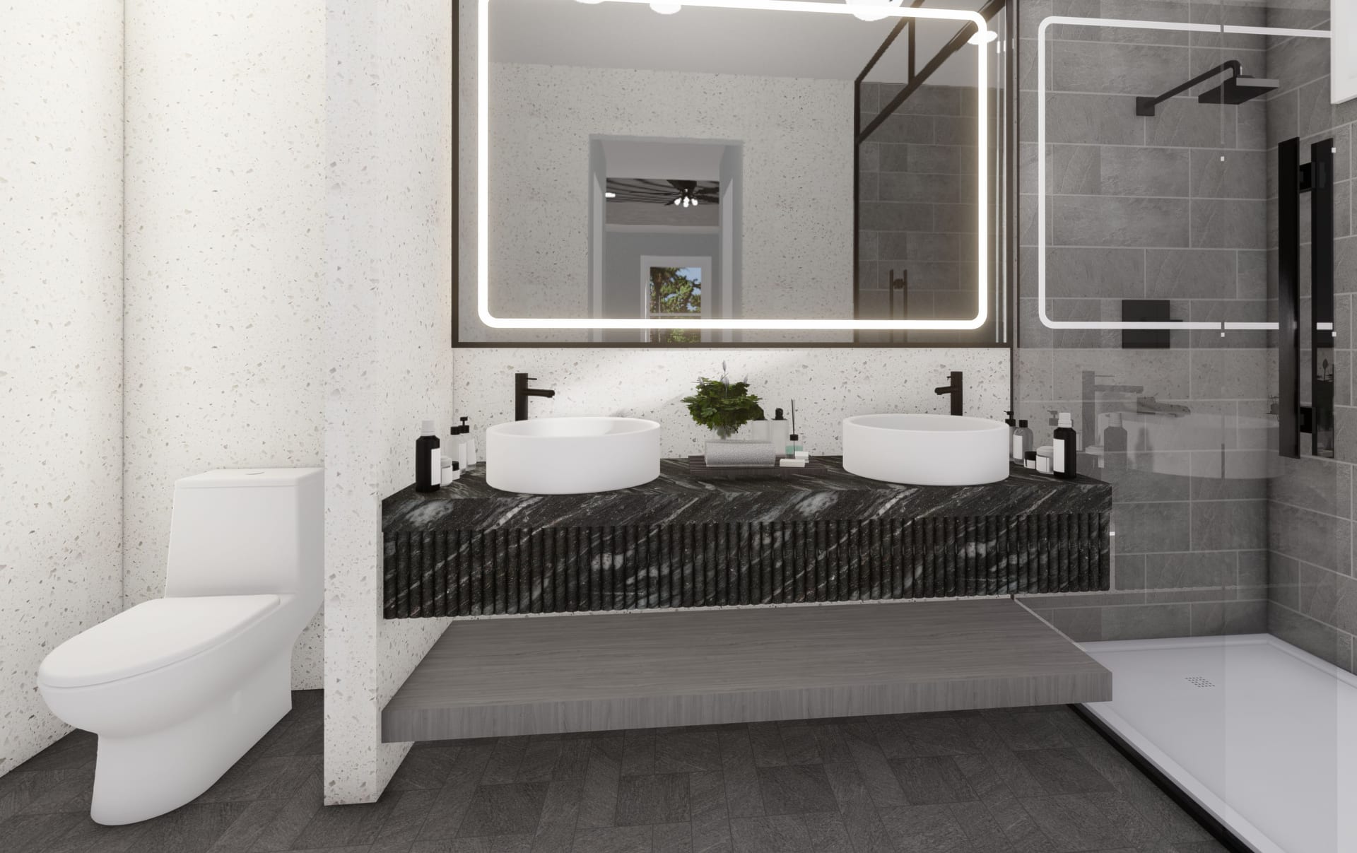 Caeneus M1 Op. ADU master bath