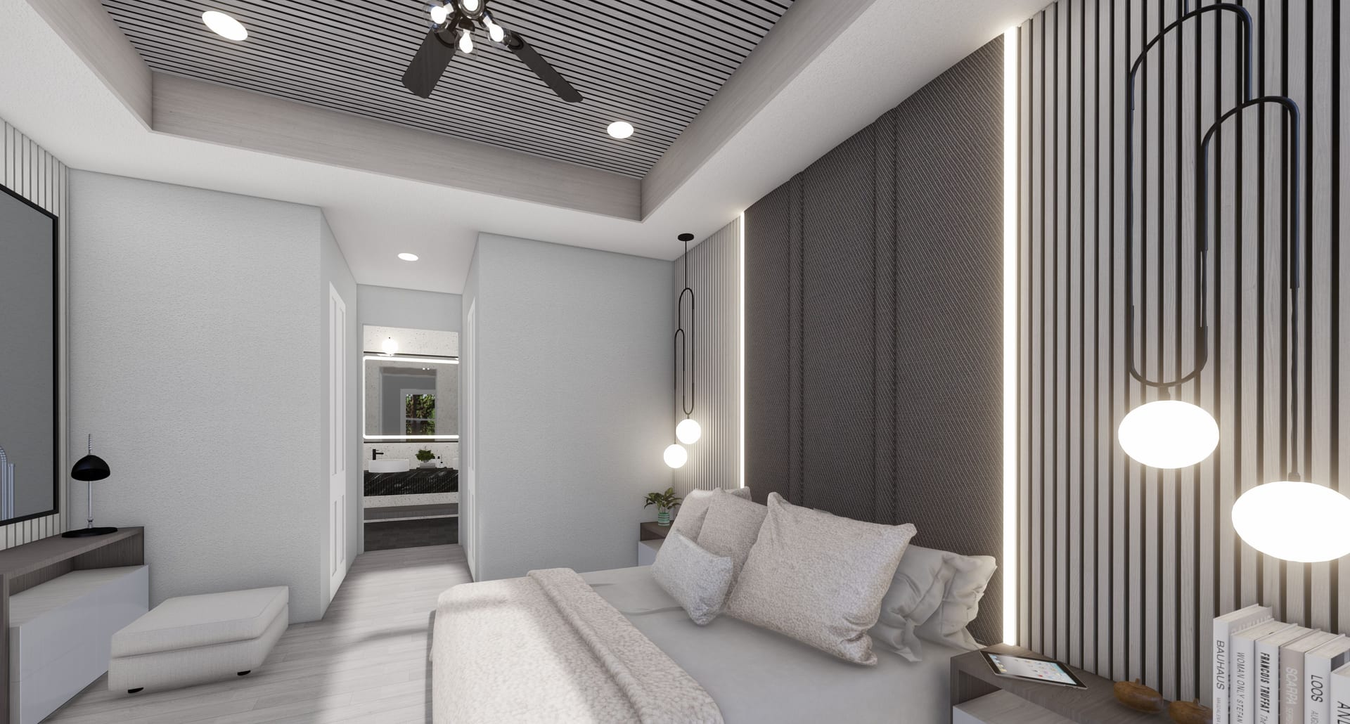 Caeneus M1 Op. ADU master bedroom