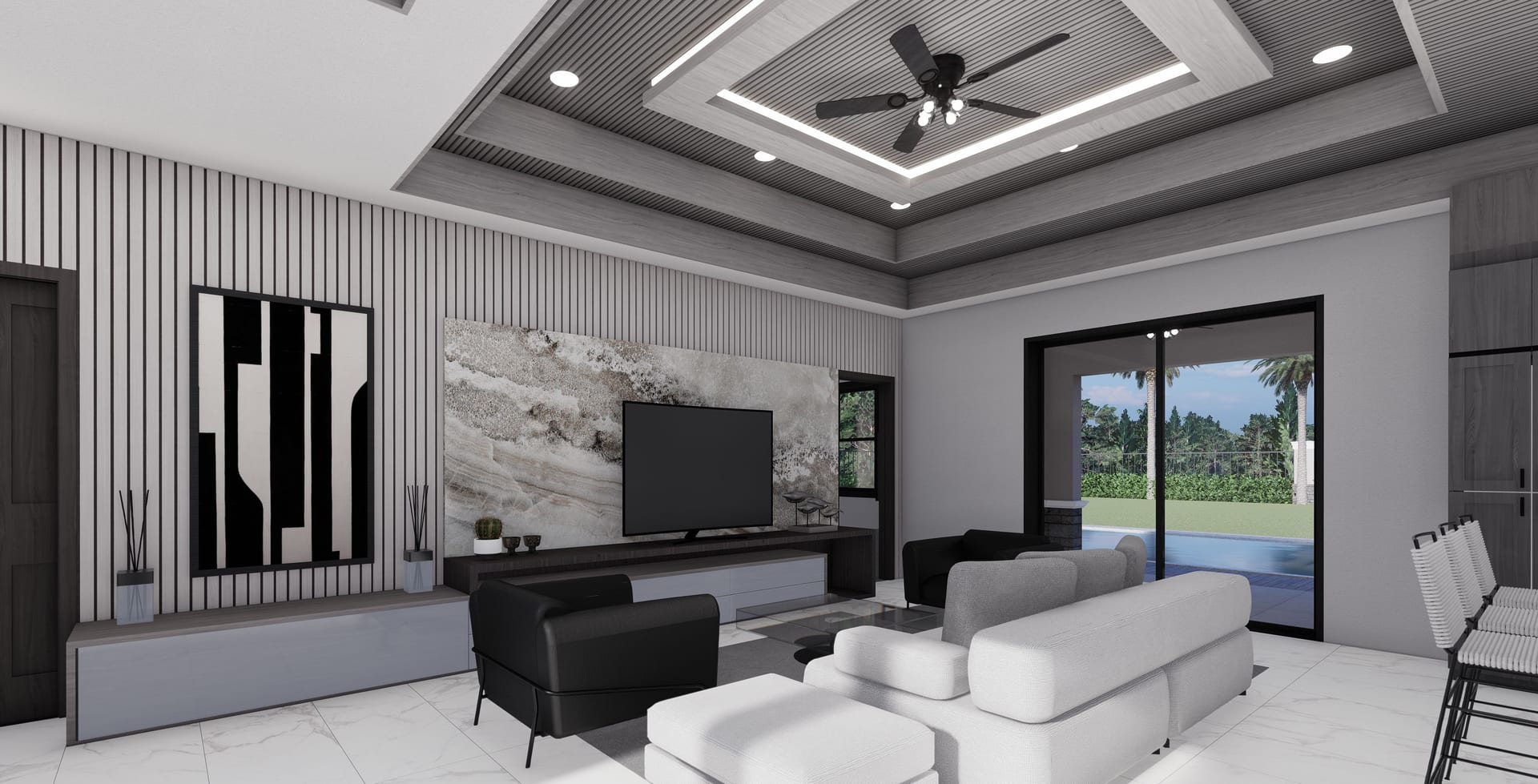 Caeneus M1 living area