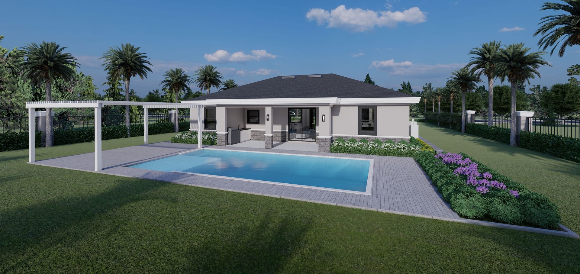Caeneus M1 rear facade
