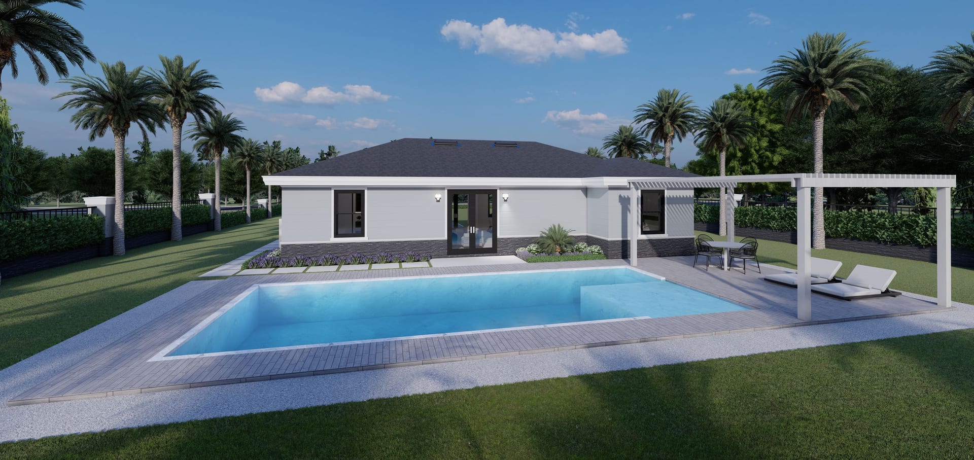 Caeneus M3 rear facade