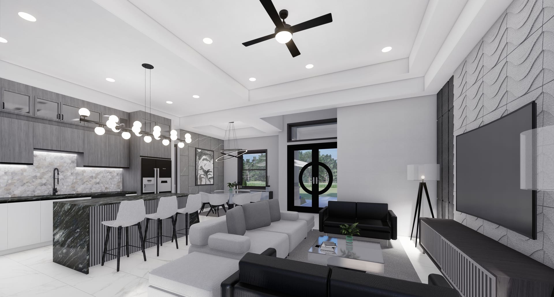Caeneus M4 living area, alternate view