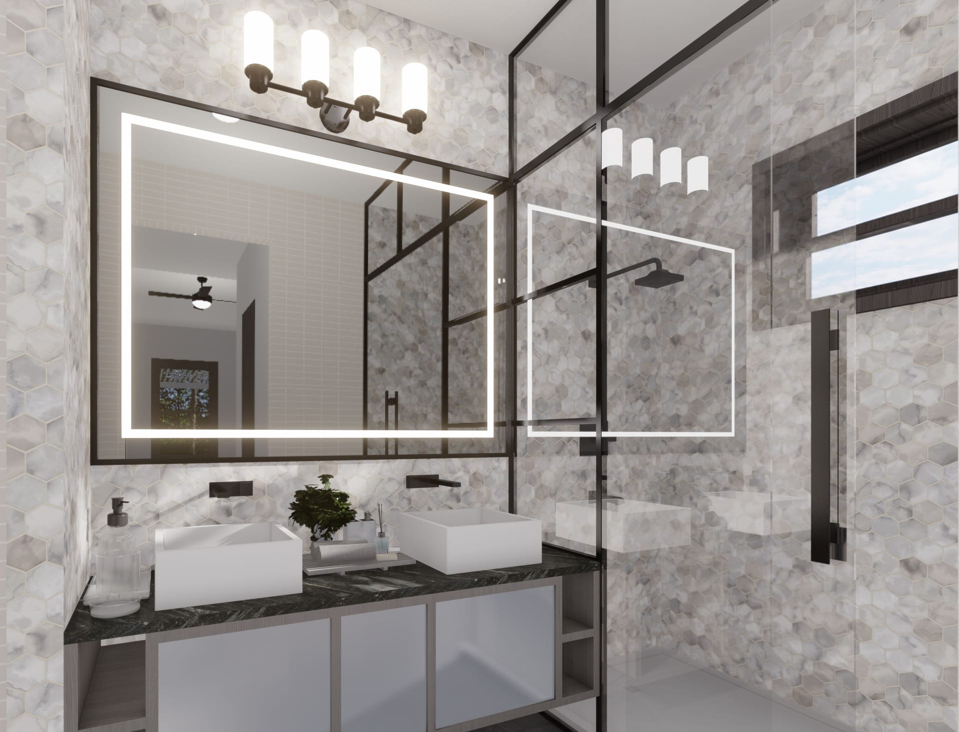 Caeneus M4 master bath