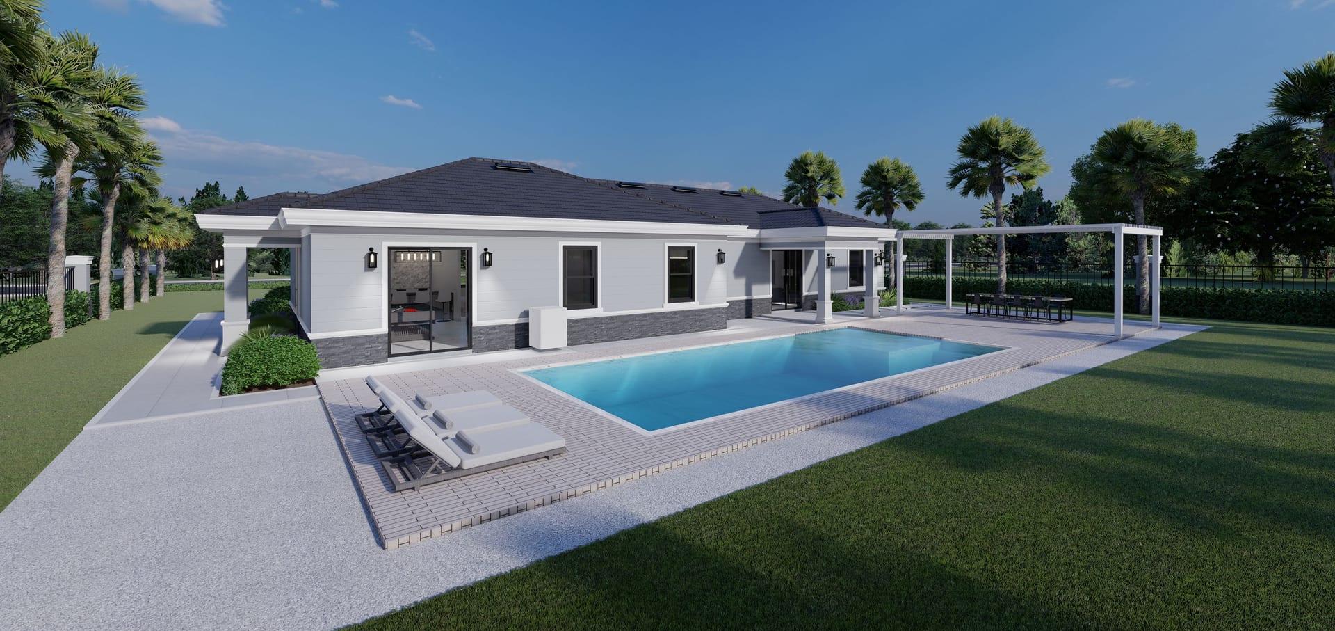 Caeneus M4 rear facade