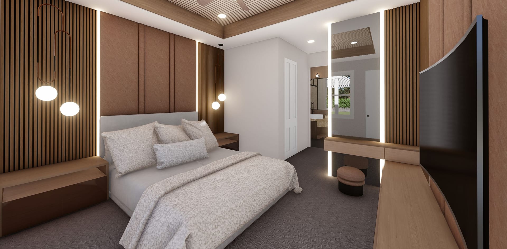 Caeneus master bedroom