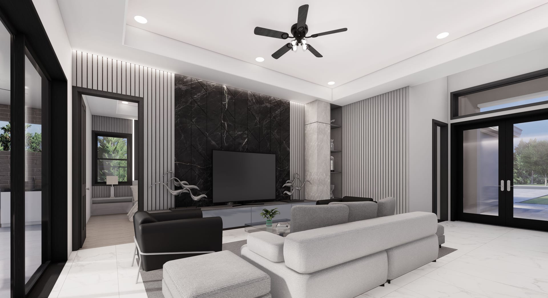 Caerus living area