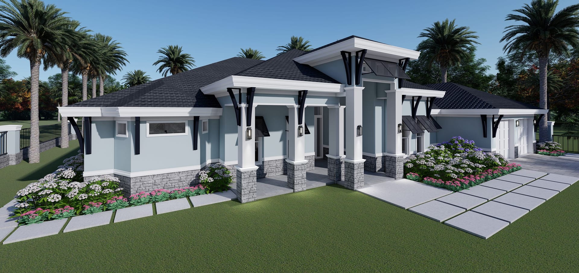 Cassandra side-front facade