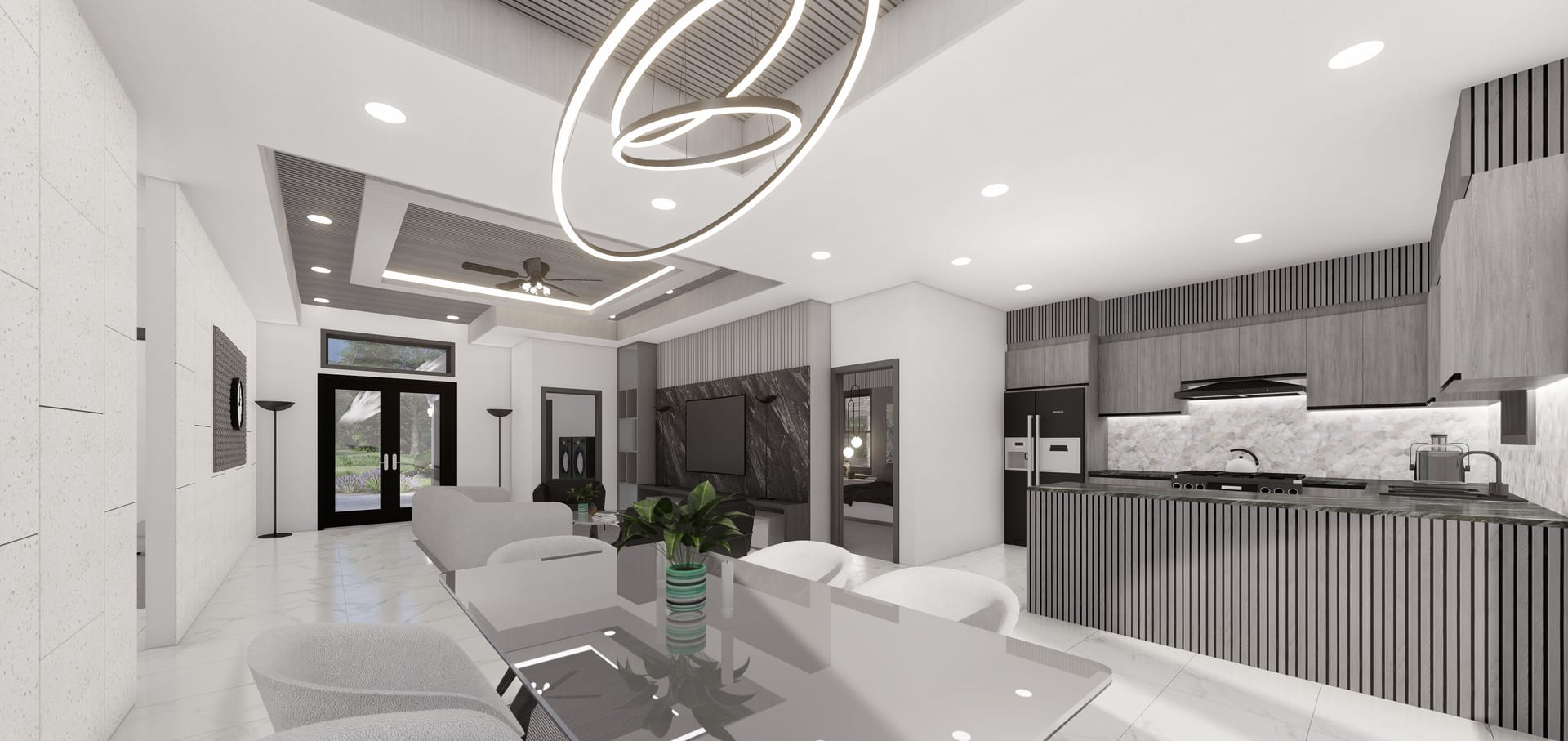 Cerastes living area, alternate view