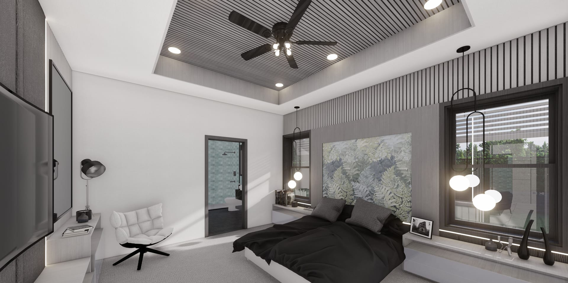 Cerastes master bedroom